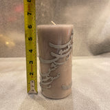 Candle With Wooden Calligraphy Word of "Love" in Farsi - in 3 Sizes