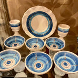 Complete Set of Persian HaftSeen - Have a Very Unique 9-Piece HaftSeen with a Unique Design - Evil's Eye