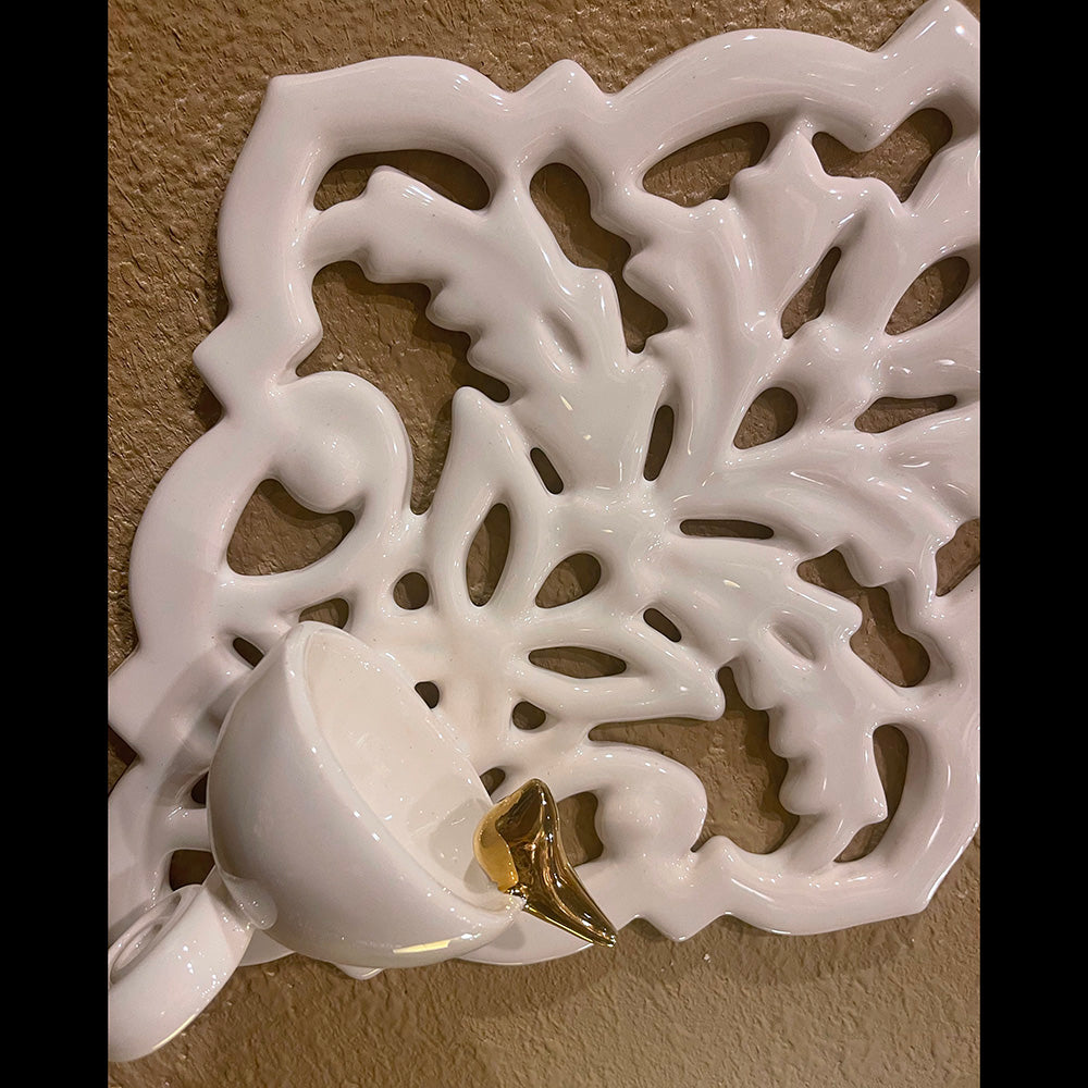 Unique Wall Decor Ceramic Candle Holder with Beautiful Design – Gallery  Eshgh