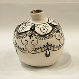 Hand Made Ceramic Pomegranate Designed by 11-Carat Gold