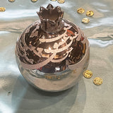 Hand Made Metallic Ceramic Pomegranate with Beautiful Calligraphy