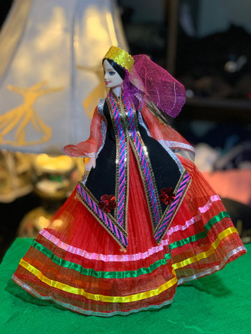 Handmade Dolls with Persian Traditional Dress- Mandana