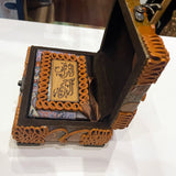 Holy Quran with Hard Case and Original Cashmere Cover