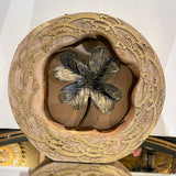 Unique Wooden Decorative Accent with Beautiful Sculpture of a Leave for your Home Decor