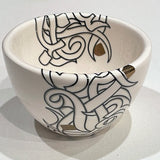Beautiful Ceramic Bowl Designed by Calligraphy - Style:1