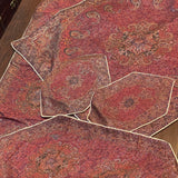 Termeh - A Set of 5 Pieces Luxurious Persian textile - Best Price! Smart Saving!