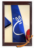 Tie With Printed Word of "Iran" in Farsi Nastaligh + Handkerchief - gallery-eshgh