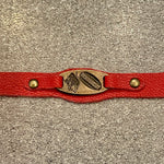 Zodiac Sign Leather Unisex Bracelet - Ordibehesht