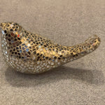 Love Dove - Very Beautiful Enameled Ceramic and Mirror Statue in 4 Colors