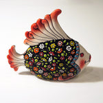 Lovely Fish - Very Beautiful Enameled Ceramic Statue - Style#1