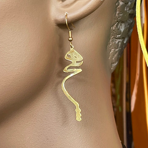 Unique Earrings with a Beautiful Calligraphy