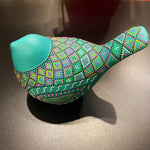 Āmen Dove - Very Beautiful Enameled Ceramic Statue - Lovely Mandala Bird!