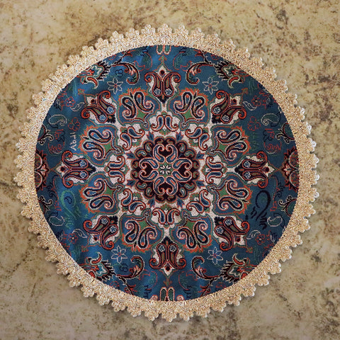 Termeh - Luxurious circle shape Persian textile - Buy 6 for only $35! - Pattern 1 - gallery-eshgh