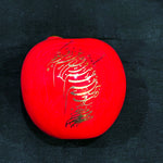 Hand Made Ceramic Apple Designed by 11-Carat Gold with Beautiful Calligraphy- Style5
