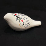 Lovely Ceramic Bird with Beautiful Calligraphy - Style 2