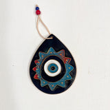 Beautiful Ceramic Wall Hanging Evil's Eye for your Home Decor