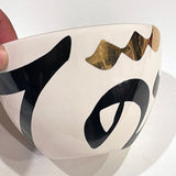 Beautiful Ceramic Bowl Designed by Calligraphy - Style:2