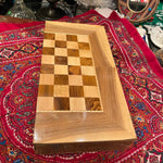 Beautiful Wooden Backgammon and Chess Board - Large #2