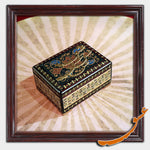 Hand Made Khatam Box with Calligraphy of the Word of Love - gallery-eshgh