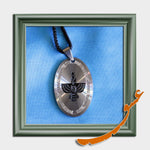 Hand Made Silver Necklace Pendant Farvahar Symbol -2 - gallery-eshgh