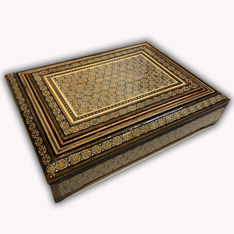 Khatam Box- Valuable Khatam Jewelry Box