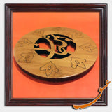 Handmade Wooden Coaster- Gallery Eshghe - gallery-eshgh